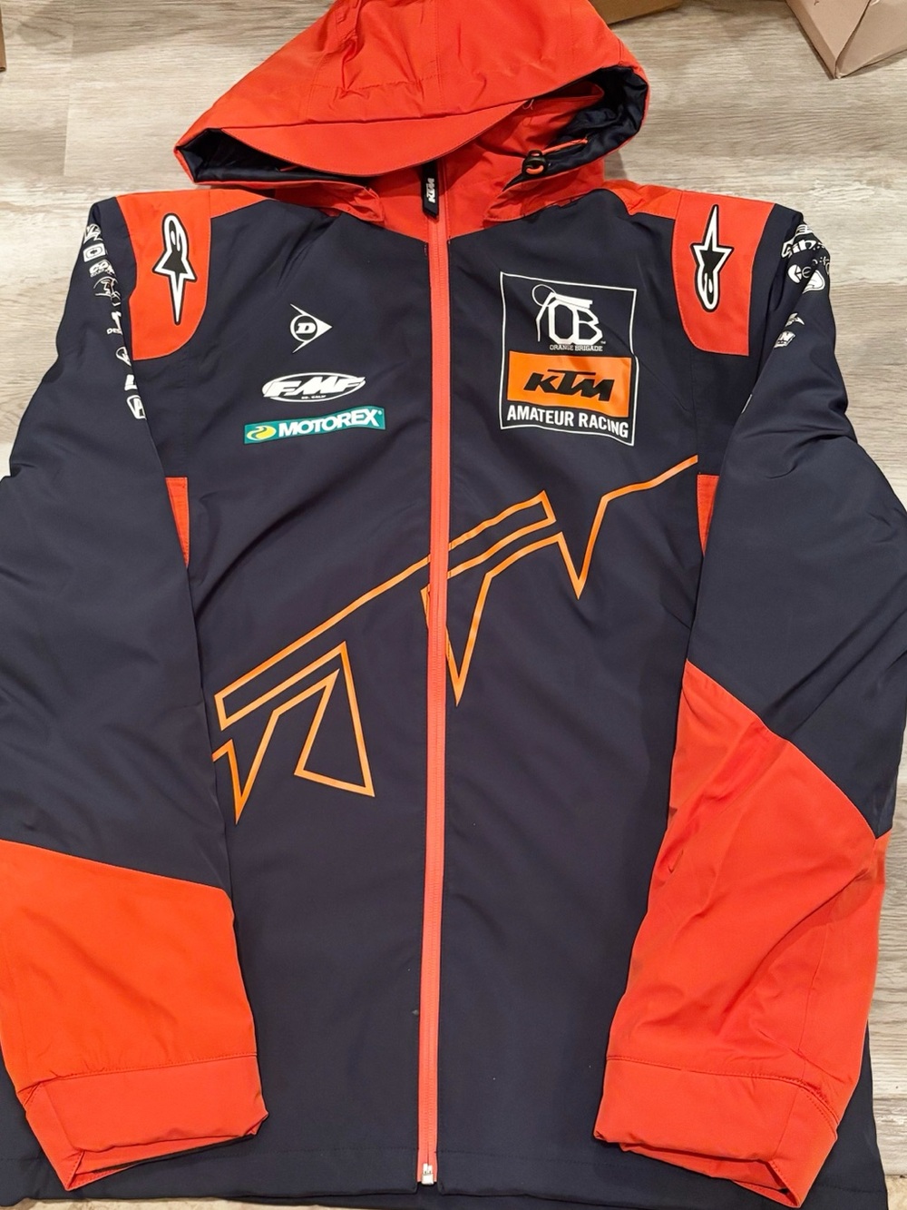 NWT KTM RACE TEAM WINTER JACKET